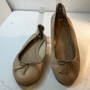 J. Crew ballet flats beige size 8.5 #36243